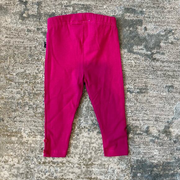 JoJo Maman Bebe Raspberry Pink Leggings 6-12 Months NWOT - Picture 7 of 8